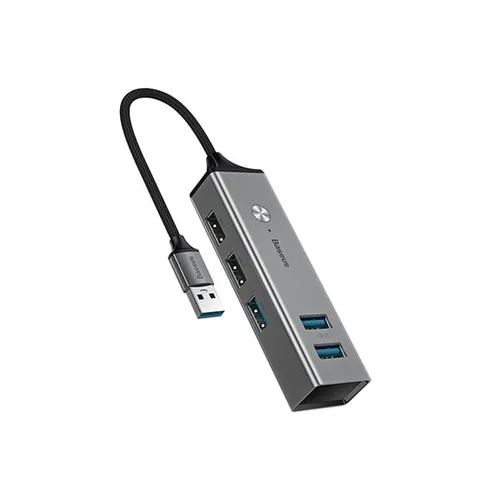 Baseus Cube USB3.0 to USB3.0*3+USB2.0 *2 Hub Adapter