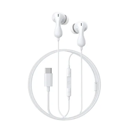 Baseus CZ20 Type-C Wired Earphone White - A00171400213-00
