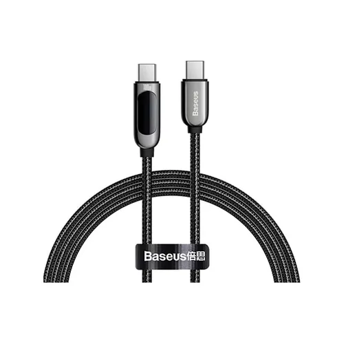 Baseus Digital Display 100W Fast Charging Type-C to Type-C Cable