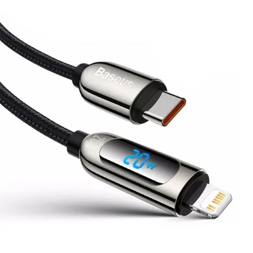 Baseus Digital Display 20W Fast Charging Type-C to Lightning Cable