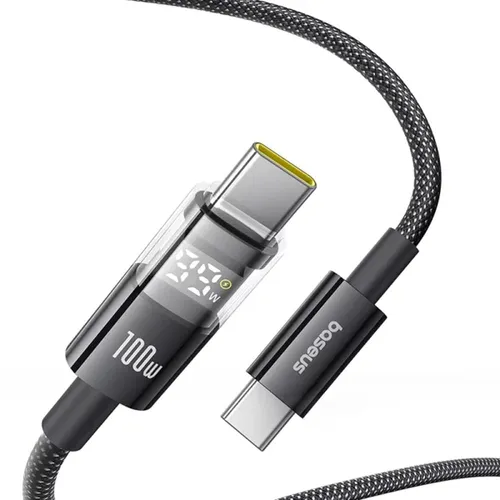 Baseus Display 2 100W Type-C to Type-C Fast Charging 1M Data Cable