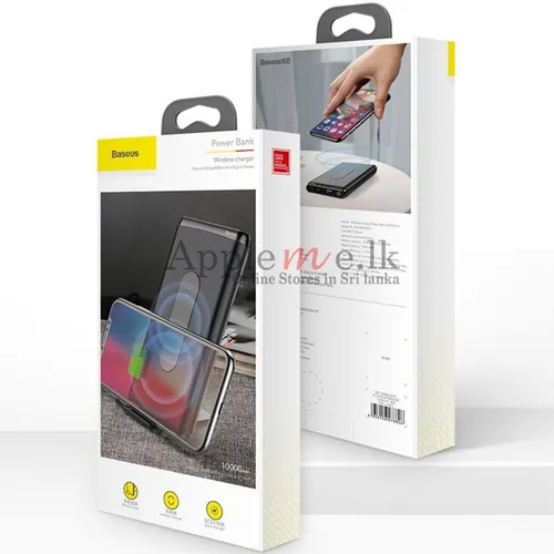 Baseus Dual Coil Design Wireless Charging Powerbank with Real-Time Digital Display