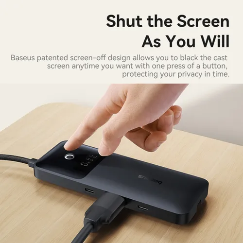 Baseus Dual Line Fast Charging 6 in 1 USB-C Multifunctional Hub Adapter