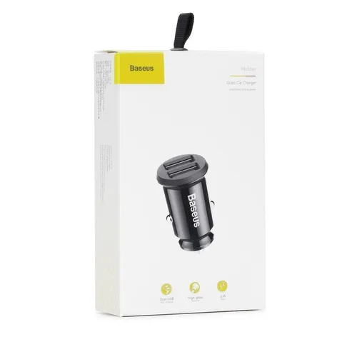 Baseus Dual Port 3.1A Grain Car Charger CCALL-ML01