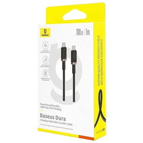 Baseus Dura 100W Type-C to Type-C 1M Cable