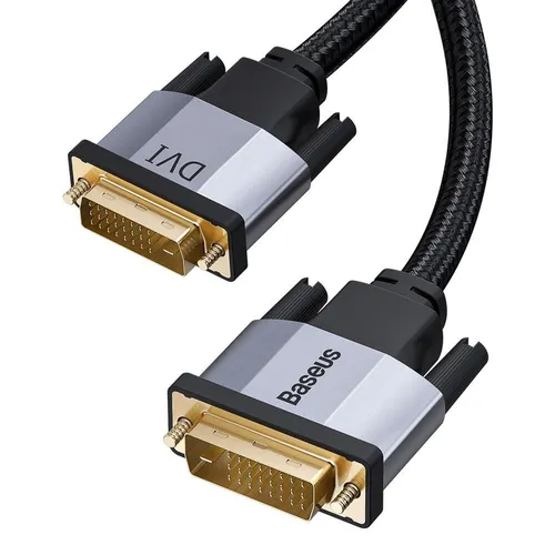 BASEUS DVI Male To DVI Male Bidirectional Adapter Cable CAKSX-R0G (1M)