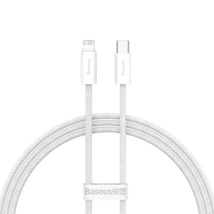 Baseus Dynamic Series Fast Charging Data Cable Type-C to iP 20W 1m White