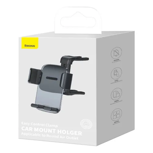 Baseus Easy Control Clamp Car Mount  Clip-On Car Air Vent Holder (SUYK000201)