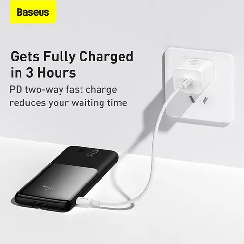Baseus Elf  Digital Display 22.5W Fast Charge 10000mAh Power Bank