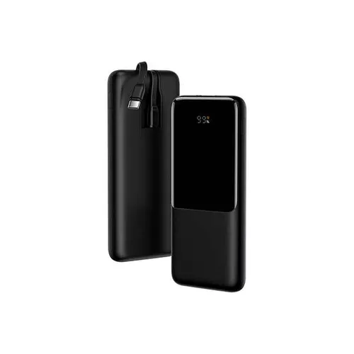 Baseus ELF Digital Display 22.5W Fast Charge 10000mAh Power Bank with Charging Cables