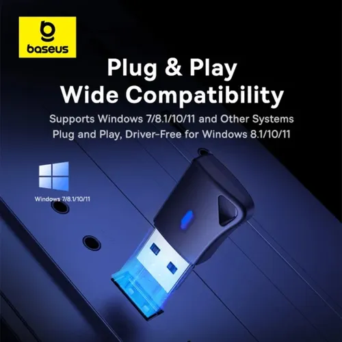 Baseus Encok BA04+ USB Bluetooth 5.4 Wireless Adapter