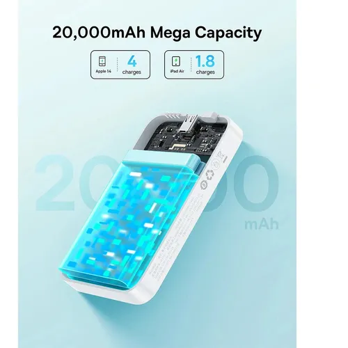 Baseus EnerFill FM41 20W 20000mAh Mini Magnetic Power Bank