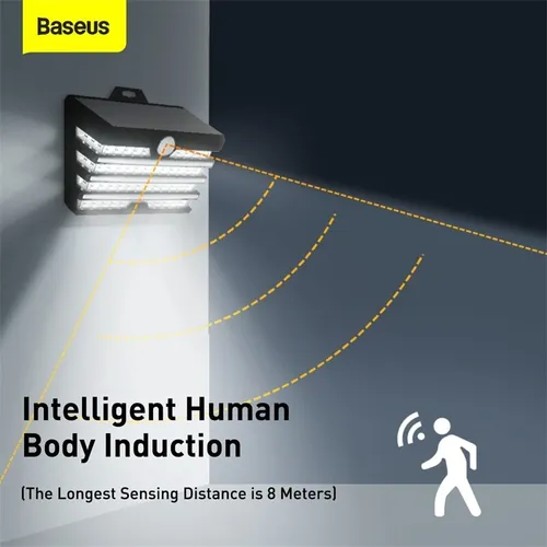 Baseus Energy Collection Series Solar Energy Human Body Induction Wall Lamp