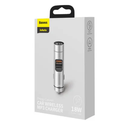 BASEUS Energy Column Car Wireless MP3 Charger (PPS Quick Charger) CCNLZ-B0G