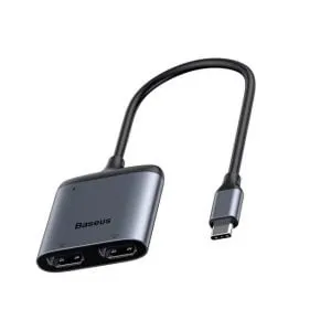Baseus Enjoy Series Type-C to HDMI*2 + PD Hub Adapter