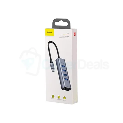 Baseus Enjoy Series USB Type-C to USB 3.0*4+HDMI HD intelligent HUB
