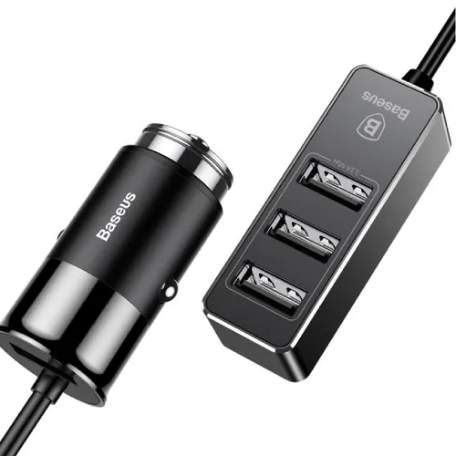 Baseus Enjoy Together 5.5A 4 USB Port Car Charger