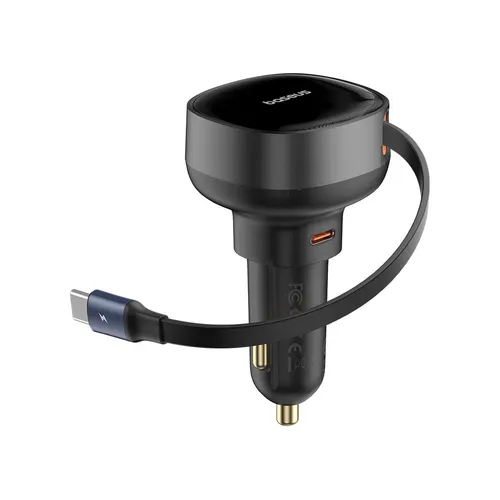 Baseus Enjoyment Pro Retractable USB-C Car Charger 60W