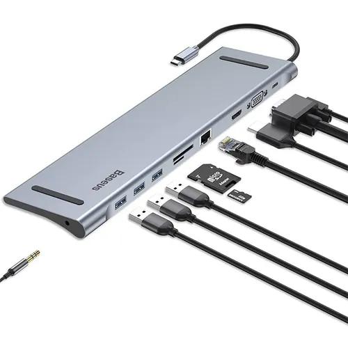 Baseus Enjoyment Series 10-in-1 Type-C Notebook Hub Adapter