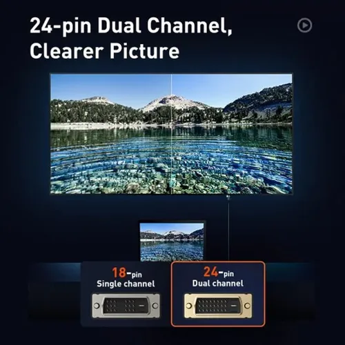 Baseus Enjoyment Series 3M DVI Bidirectional Cable