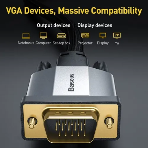 Baseus Enjoyment Series 3M VGA Bidirectional Cable