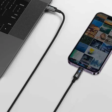 Baseus Explorer Series 20W Auto Power-Off Fast Charging Type-C to Lightning Cable