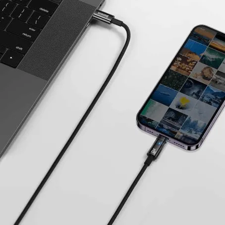 Baseus Explorer Series 20W Auto Power-Off Fast Charging Type-C to Lightning Cable