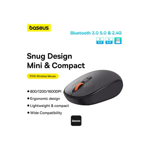 Baseus F01B Tri-Mode Wireless Mouse
