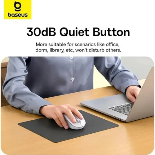Baseus F02 Ergonomic Bluetooth + 2.4G Wireless Mouse