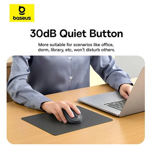 Baseus F02 Ergonomic Bluetooth + 2.4G Wireless Mouse