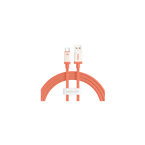BASEUS FAST CHARGING DATA CABLE USB TO TYPE-C 100W 1M(P10368801731-00)-(3m)