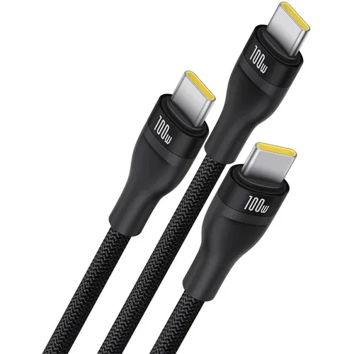 Baseus Flash Series 3 100W One-for-three Type-C to C+C+C Fast Charging 1.5M Cable