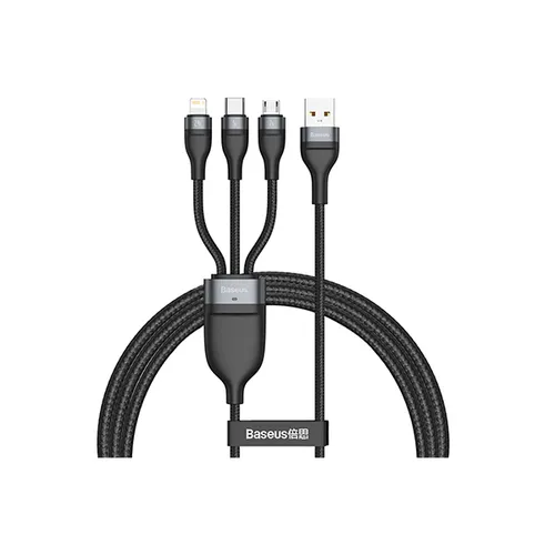 Baseus Flash Series Two-for-Three Micro, Lightning and USB-C Cable