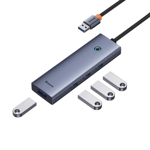 Baseus Flite Series 4-Port HUB Space Grey