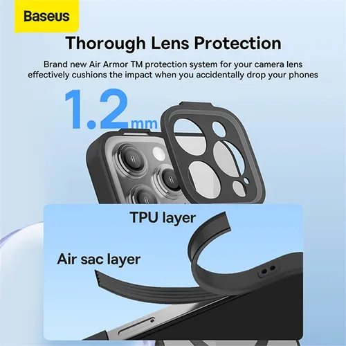 Baseus Frame Series Magnetic Case with Tempered for iPhone 14 Plus