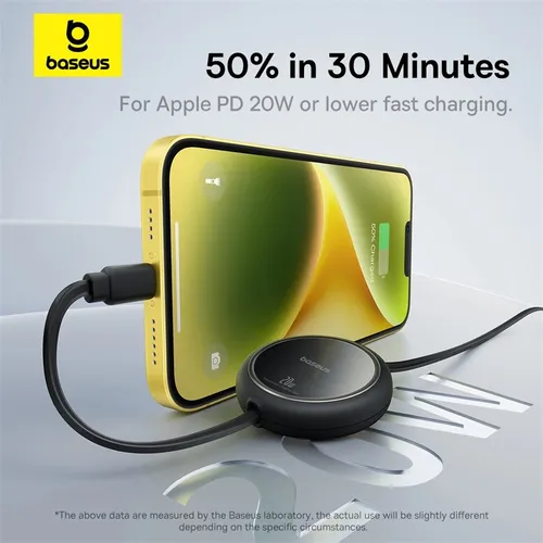 Baseus Free2Pull Retractable 1M 20W Type-C to Lightning Charging Cable