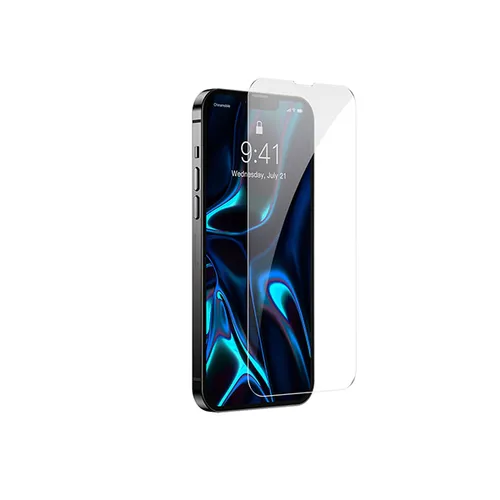 Baseus Full-Glass Super Porcelain Crystal Tempered Glass for iPhone 13 Series 2Pcs
