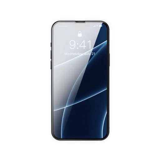 Baseus Full-Screen &amp; Full-Glass Tempered Glass Film Super Porcelain Crystal for iPhone 13 Series 2Pcs