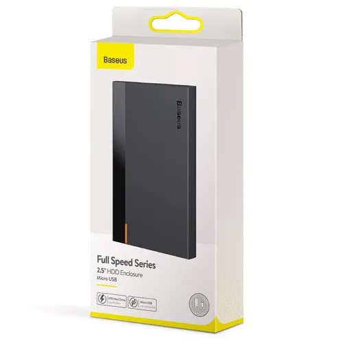 BASEUS Full Speed Series 2.5" HDD Enclosure Micro USB Black CAYPH-A01