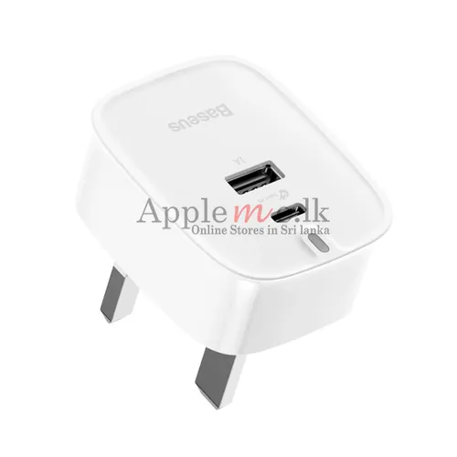 Baseus Funzi Type-C PD Dual 3 Pin Adapter Only