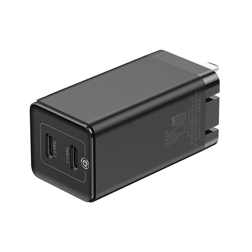 Baseus GaN 45W Dual Type-C Mini Quick Charger