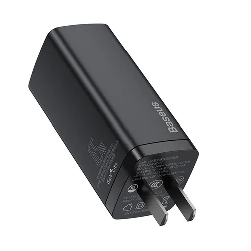 Baseus GaN2 Lite C+U 65W Quick Charger