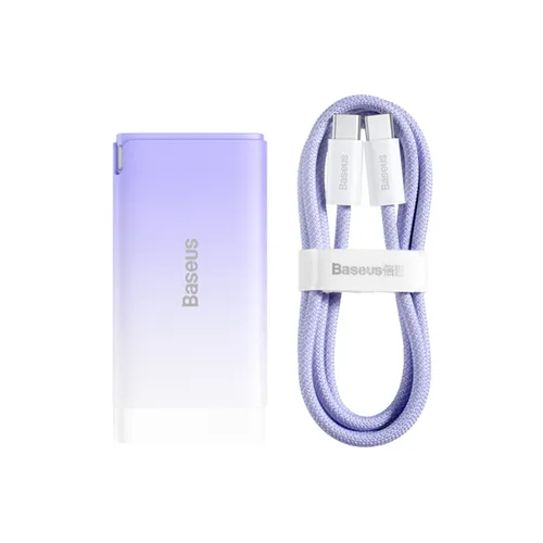 Baseus GaN3 Pro 65W 2C+U Fast Charger With Cable