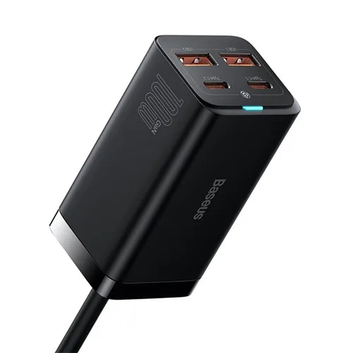 Baseus GaN3 Pro CN 2 Pin 2U+2C 100W Desktop Powerstrip