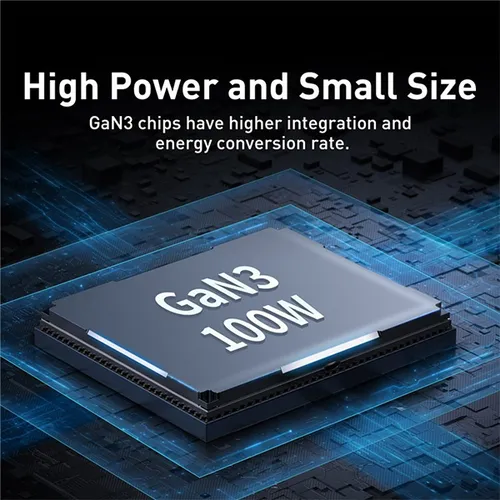 Baseus GaN3 Pro CN 2U+2C 100W Desktop Fast Charger