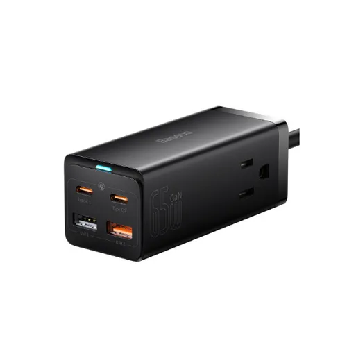 Baseus GaN3 Pro Desktop Powerstrip AC+2U+2C 65W