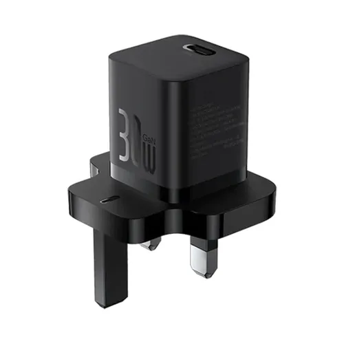 Baseus GaN5 1C 30W UK Mini Fast Charger 
