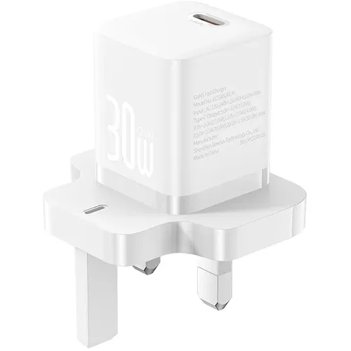 Baseus GaN5 1C 30W UK Mini Fast Charger 