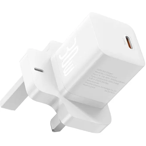 Baseus GaN5 1C 30W UK Mini Fast Charger 