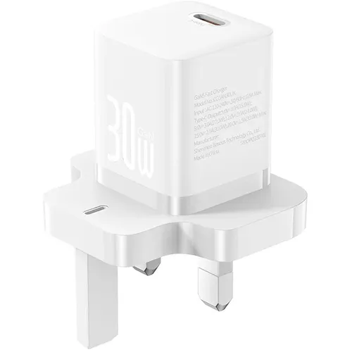 Baseus GaN5 1C 30W UK Mini Fast Charger 